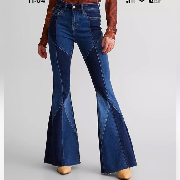 vervet Denim - Vervet Women's Flare & Wide Leg Jeans - Blue Size 25